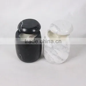 Different Styles Home Decoration Real Marble Candle Holder With Lid thumbnail-1