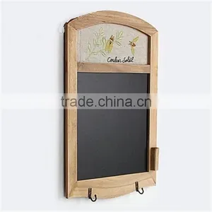 Wooden Frame Hanging Blackboard Vintage Blackboard Cafe Store Menu Decoration Blackboard Wall Decoration 26*39cm thumbnail-1