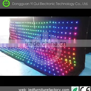 High Quality Indoor Stage Backdrops Video LED Curtain thumbnail-1