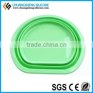 Foldable Silicone Food Container, Folding FDA Grade Case thumbnail-4