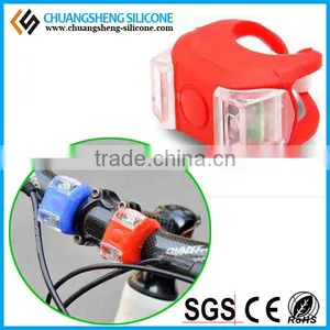 Silicone Anti-broken Bicycle LED Light, Silicone Light Holder for Bike thumbnail-1