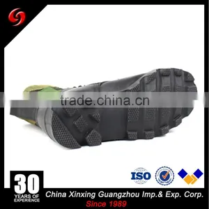Genuine Leather Waterproof Canvas Combat Jungle Military Camouflage Boots thumbnail-4