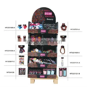 Supermarket Multi-cells Corrugated Cardboard Display Pallet for Beauty thumbnail-1