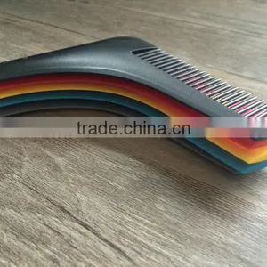 Wholesale Beard Styling and Shaping Template Comb Tool Beard Template Comb thumbnail-2