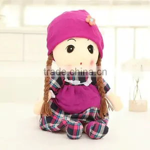 Stuffed Plush Custom Girl Doll Factory Wholesale Toy thumbnail-2