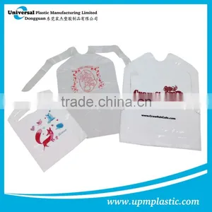 Disposable Restaurant Single-use Plastic Apron Bibs for Adults thumbnail-1