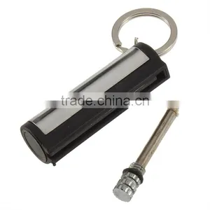 Fashion Permanent Match Striker Lighters With Key Chain Silver Lighters Wholesale From China thumbnail-1
