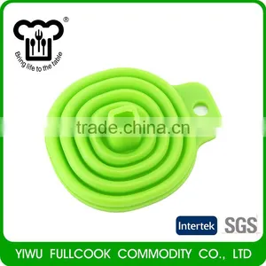 Hot Sales Portable Utensils Collapsible Silicone Canning Funnel thumbnail-2