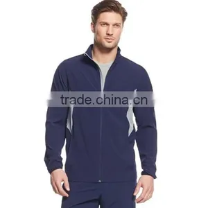 Custom Branded Fleece Woven Jacket thumbnail-1