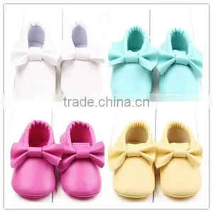 New Arriven Baby Shoes in Bulk Manufactory Wholesale Baby Shoes Baby Leather Shoes Made in China 2016 thumbnail-1