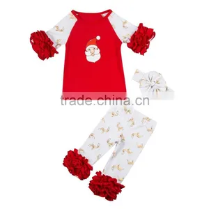 Winter Outfit Baby Clothes Wholesale Gilrs Cheap Outfit Boutique Christmas Girls Outfit thumbnail-4