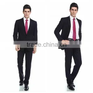 Latest Design 2 Piece Coat Pant Men Wedding Suits Pictures thumbnail-1
