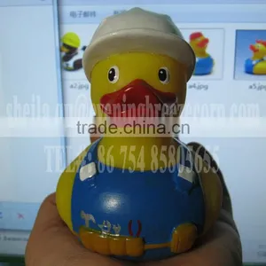 Floating Architect Construction Worker Bath Duck ,construction Engineer Rubber Duck thumbnail-2
