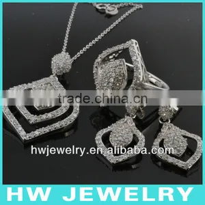 Rhinestone Bridal Jewelry Sets thumbnail-1