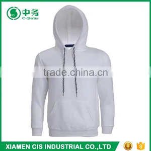 Fashion Long Sleeve Men White Hoodies for Sale thumbnail-1