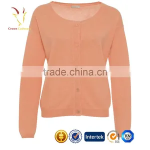 China Crew Neck Wool Cashmere Sweater Womens Luxury Knitwear thumbnail-1