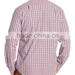 OEM 2016 New Style Wholesale Plaid Men's Plaid Flannel Shirt thumbnail-2