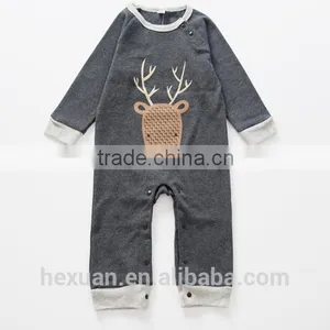 Baby Long Sleeve Rompers Newborn Baby Clothing Cartoon Cute Rompers thumbnail-3
