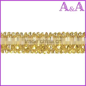 Fashion Rhinestone and Beading Trim by the Yard, New Design Beads Crystal Decorative Trim Wholesale, Trimmings for Dresses thumbnail-6