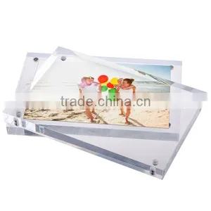 Clear Double-side Picture Frame Acrylic Display thumbnail-2
