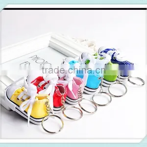 Canvas Sneaker Tennis Shoe Keychain Key Chain thumbnail-1