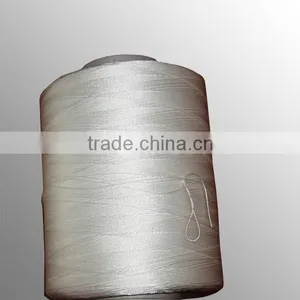 High Tenacity Filament Sewing Thread 1500D*3 White From Zhejiang thumbnail-1