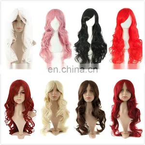 Long Wave Wig Japanese Party Wig Fashion Design Full Lace Wig FW2022 thumbnail-1