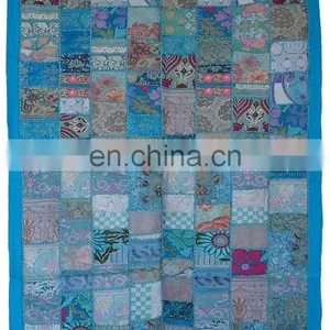 Wholesale Lot Home Decorative Vintage Hand Embroidered Tapestry thumbnail-1