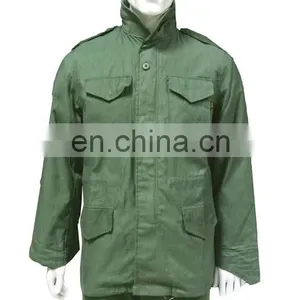 Customized Olive Green Camo Tactical M65 Field Jacket for Army for Men thumbnail-1