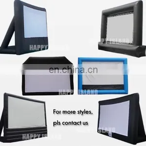 HI Portable Inflatable Movie Screen for Outdoor Advertising, Outdoor Cinema,cheap Inflatable Movie Screen for Sale thumbnail-5