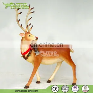 Chirstmas Amusement Life Size Deer thumbnail-1