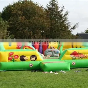 Giant Inflatable Animal Kingdom Playground,animal World Fun City thumbnail-1