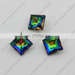 Loose Crystal Square Shaped Fancy Stone 3009 Colored Fancy Stone thumbnail-2