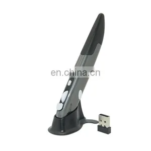 Dropshipping PR-03 2.4G USB Receiver Adjustable 1600 DPI Wireless Optical Pen Mouse for Computer PC Laptop Drawing Teaching thumbnail-2