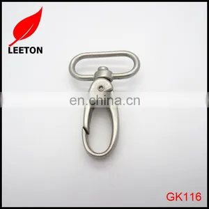 Factory Supply Zinc Alloy Matte Nickle Bag Snap Hook thumbnail-1