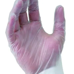 Powder-Free Disposable Vinyl Exam Glove Blue thumbnail-3