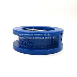 Mini Ductile Cast Iron Aom Wafer Check Valve PN10 DN65mm thumbnail-3