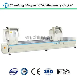 Aluminium and UPVC Profiles Semi-Automatic Double Head Cutting Saw Machine thumbnail-5