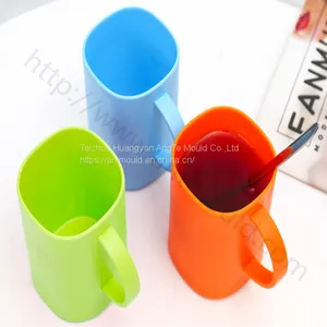 Creative Color With Handle Household Plastic Water Cup Mould Advertising Gift Cup Mould Milk Cup Mould Can be Customized thumbnail-1