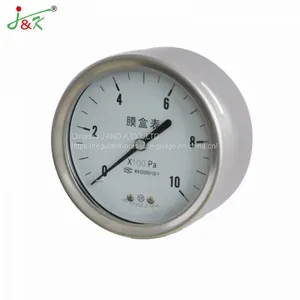 Stainless Steel Capsule Manometer Pressure Gauge With High Quality! thumbnail-2