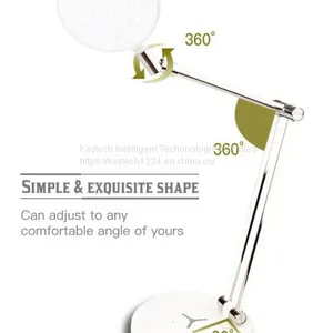 KET002 Wireless Charger Folding Table Lamp Metal Lamp Arm Can Rotate From Multiple Angles thumbnail-1