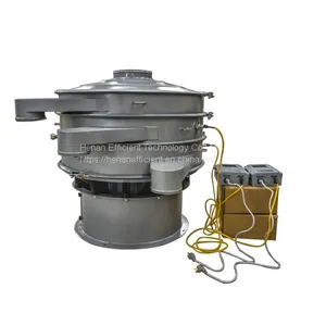 1 Deck Ultrasonic Rotary Vibration Screen , 400mm Ultrafine Rotary Circle Vibrating Screen Equipment thumbnail-1