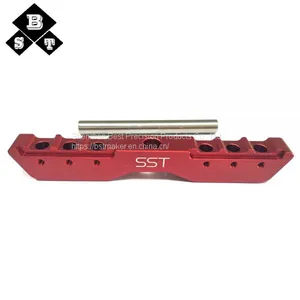 High Quality CNC Lathe Milling Machining Colorful Aluminum Anodized Auto Parts thumbnail-4