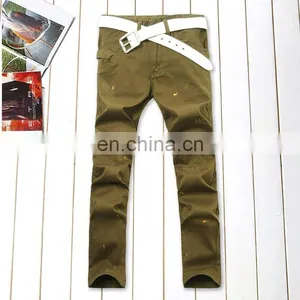 DiZNEW Straight Leg Slim Fit Mens Denim Jeans Scratch Cotton Comfort Pants thumbnail-2