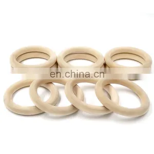 DIY Baby Grind Wooden Toys Safe Eco-friendly Photography Wooden Circle Ring Infant Gift 11size thumbnail-5