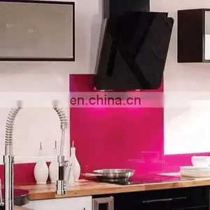 High Quality Tempered Glass Wall Printed Splash Back for Kitchen thumbnail-3