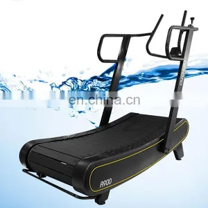 Curved Treadmill/commercial Gym Equipment Fitness Commercial Use Self Powered Treadmill Fitness Running Machine thumbnail-1