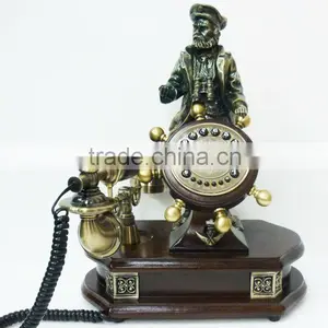 Resin ,man -made Vintage Old Telephone European Style thumbnail-1