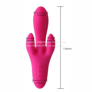 4 Motor Sex g Spot Vibrator Clitoral Stimulator Sex Toys for Female thumbnail-1