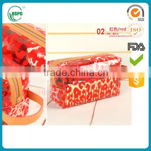 Customized Printed PVC Clear Handled&zipper Plastic Packaging Bags for Garment thumbnail-2